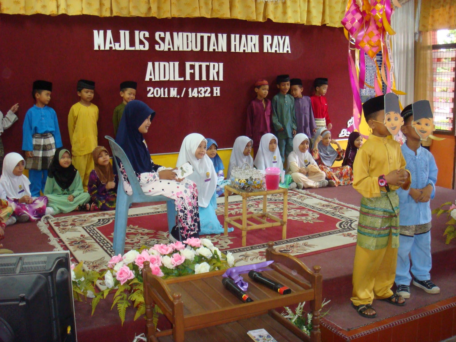 SK Pasir Hor Majlis  Sambutan Hari  Raya  Aidilfitri 