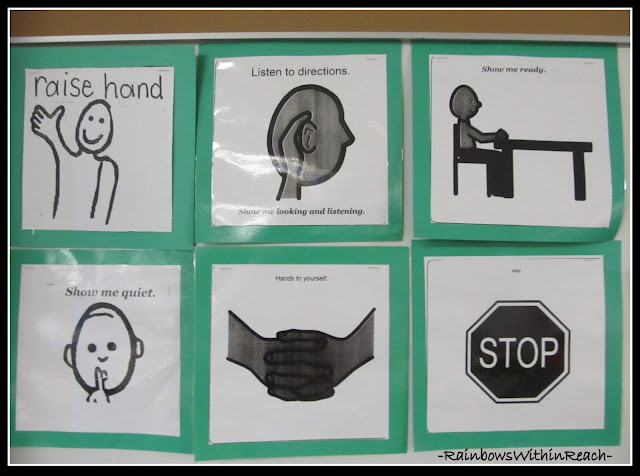 photo of: Positive Behavior for Classroom -- for Visual Learners