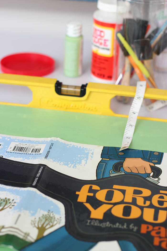 How to Turn a Book Dust Jacket into DIY Wall Art Sunny Day Family