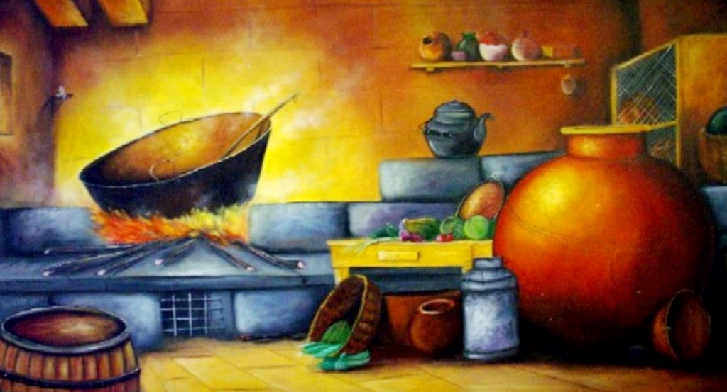 IMAGENES Y CONCEPTOS DEL ARTE MODERNO COCINAS ÓLEO
