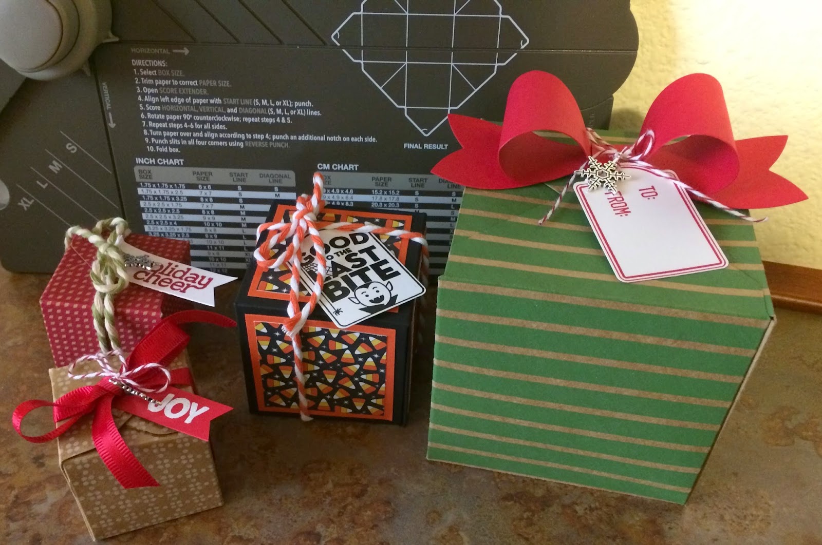 Kards by Kadie Gift Box Punch Board