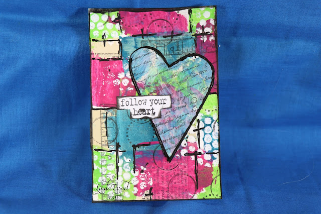 Marvelous Mixed Media Journal Card Tutorial