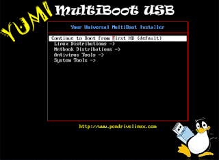Cara Membuat Multiboot dengan Flashdisk dengan aplikasi YUMI