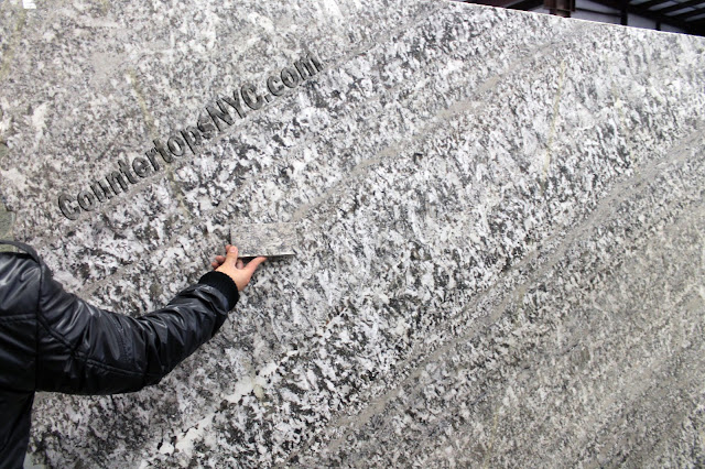 Granite and marble slabs samples