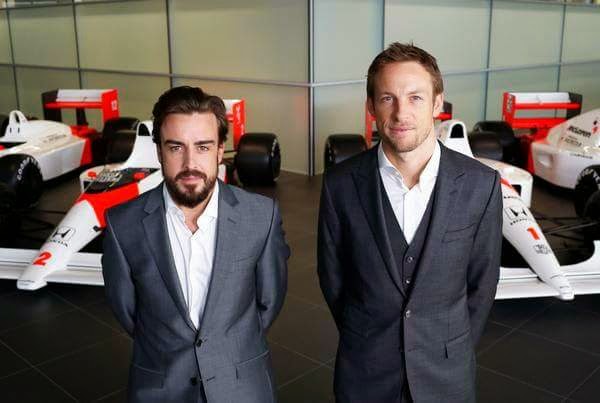 Team Mclaren : Fernando Alonso and Jenson Button