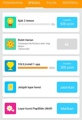 Tips Menggunakan Aplikasi Pulsa Gratis PopSlide Tips Menggunakan Aplikasi Pulsa Gratis PopSlide