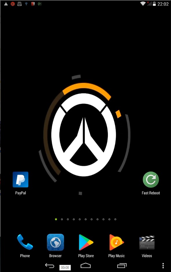 overwatch logo live wallpaper for android and ios free