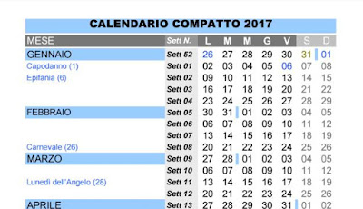 calendario 2017 calendario excel pdf
