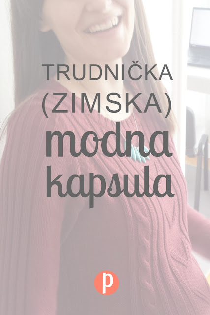 Trudnička zimska modna kapsula