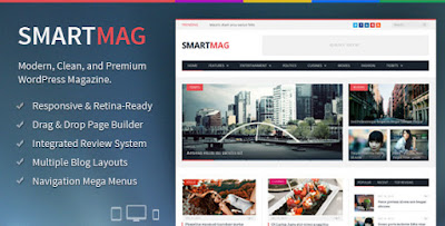 Download SmartMag v2.5.2 Responsive & Retina Wp Magazine Theme