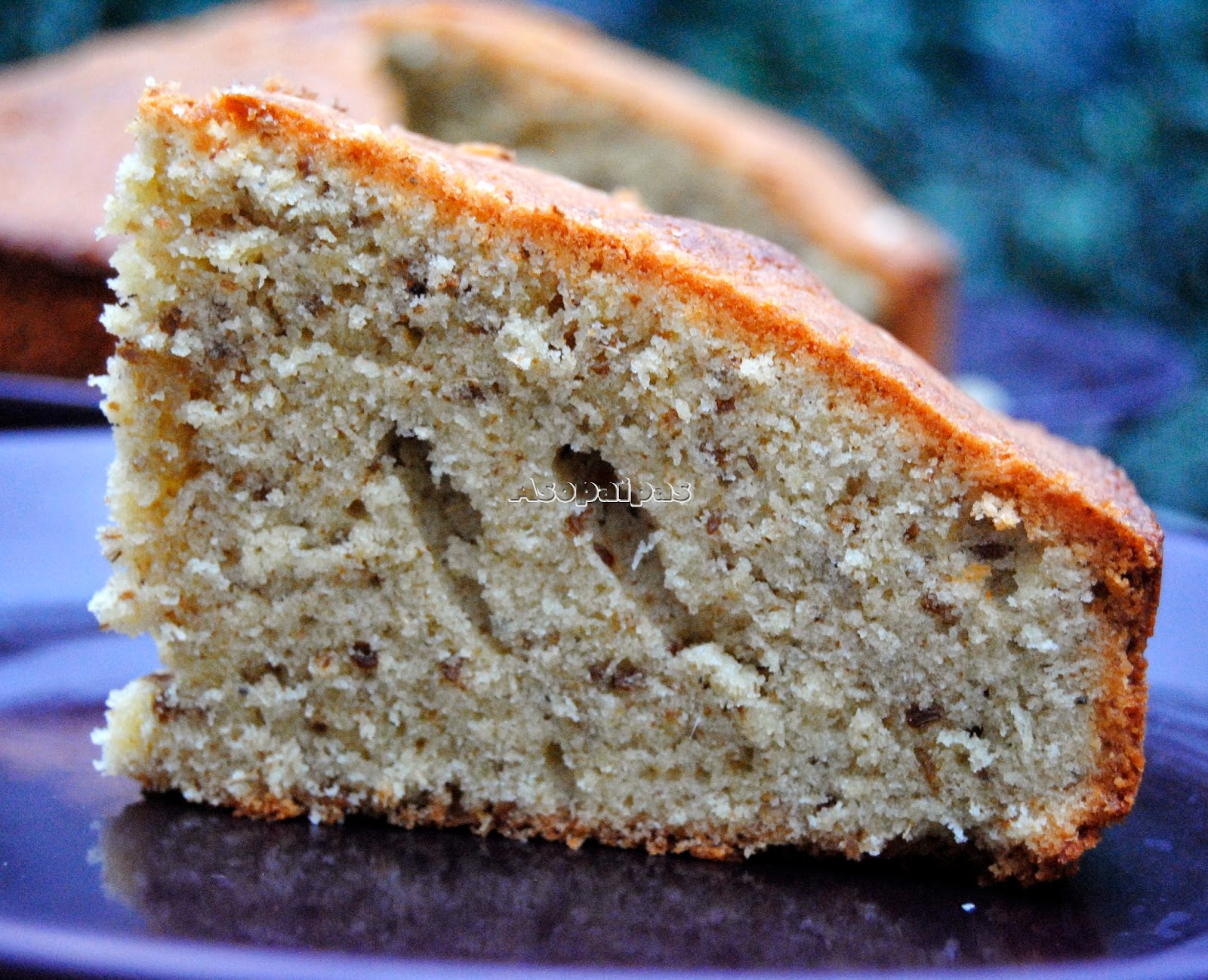 Bizcocho de Anís de Northamptonshire (Northampthonshire Seed Cake)