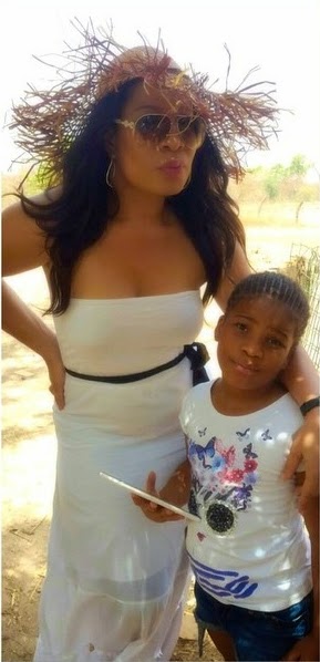 monalisa chinda vacation gambia