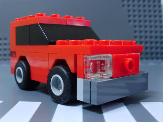 MOC LEGO Pequenos carros vermelhos