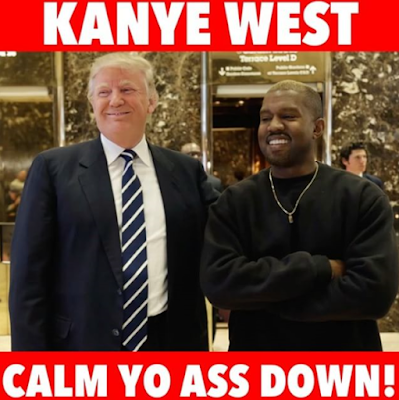 1a Lol. Social media reacts to Kanye West's visit with Donald Trump