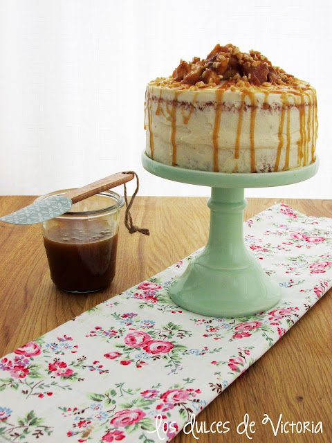 Tarta de manzana y caramelo salado Tarta de manzana y caramelo salado