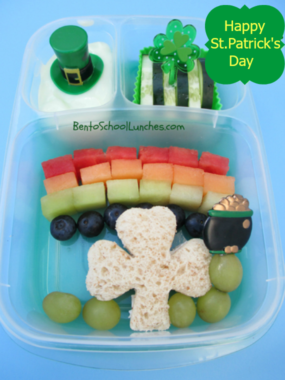 Rainbow Bento Snack Box for Kids 