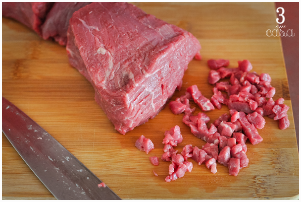 steak tartare passo a passo