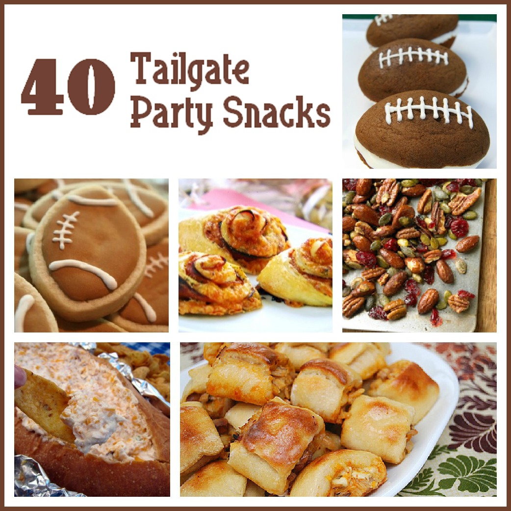 40 Tailgate Party Snacks | Six Sisters' Stuff
