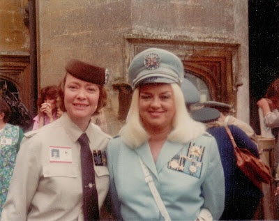 Daphne Neville with Diana Dors