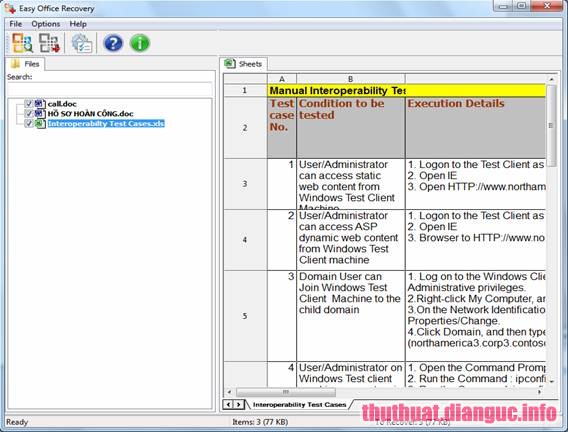 Easy Office Recovery 2.0 full crack