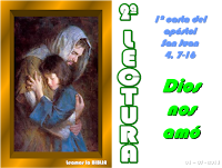Resultado de imagen para Queridos hermanos, amémonos unos a otros, ya que el amor es de Dios