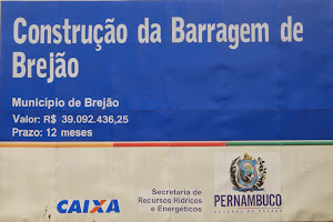 Construção da Barragem de Brejão.