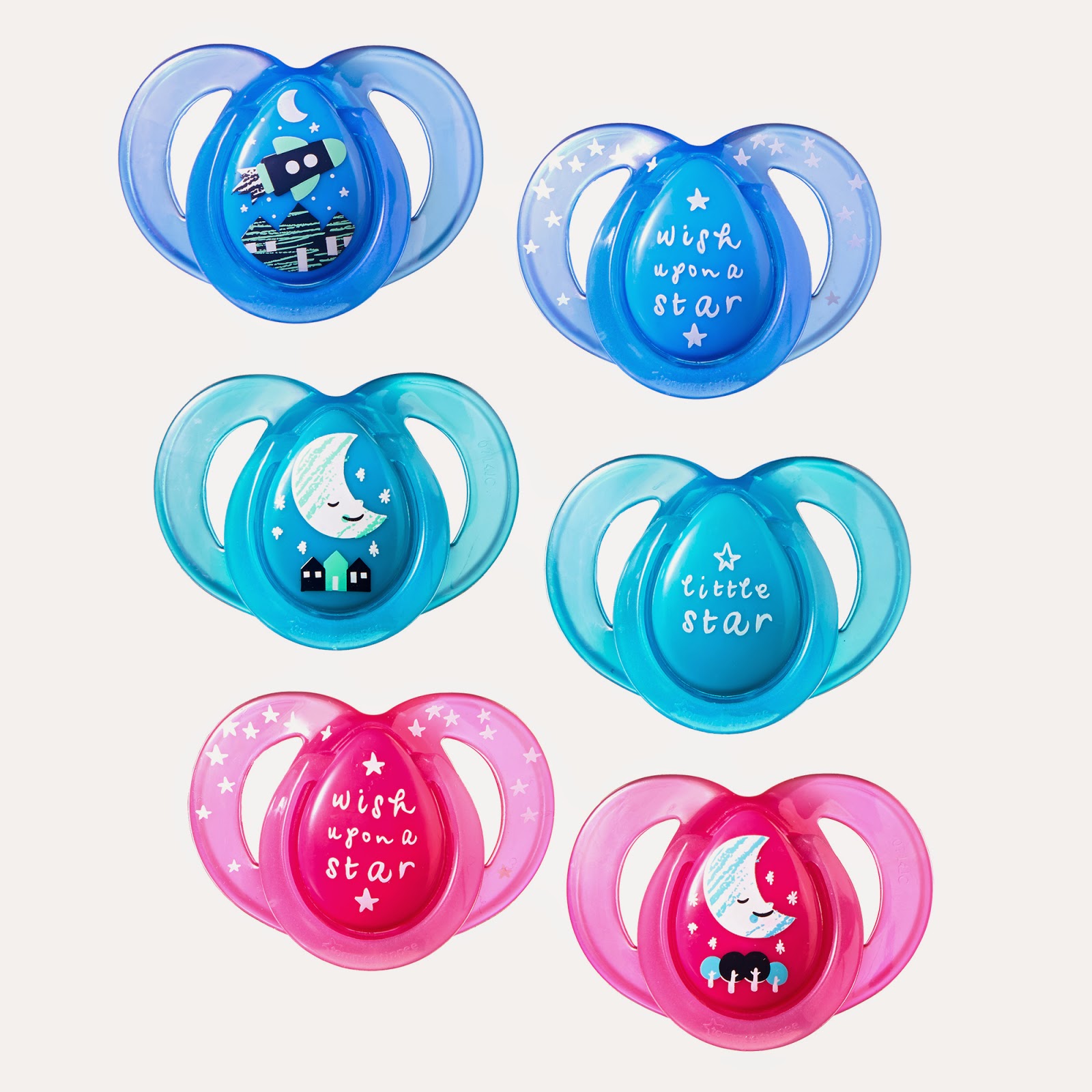Top Notch Material Tommee Tippee Pacifiers in New Fun Styles!