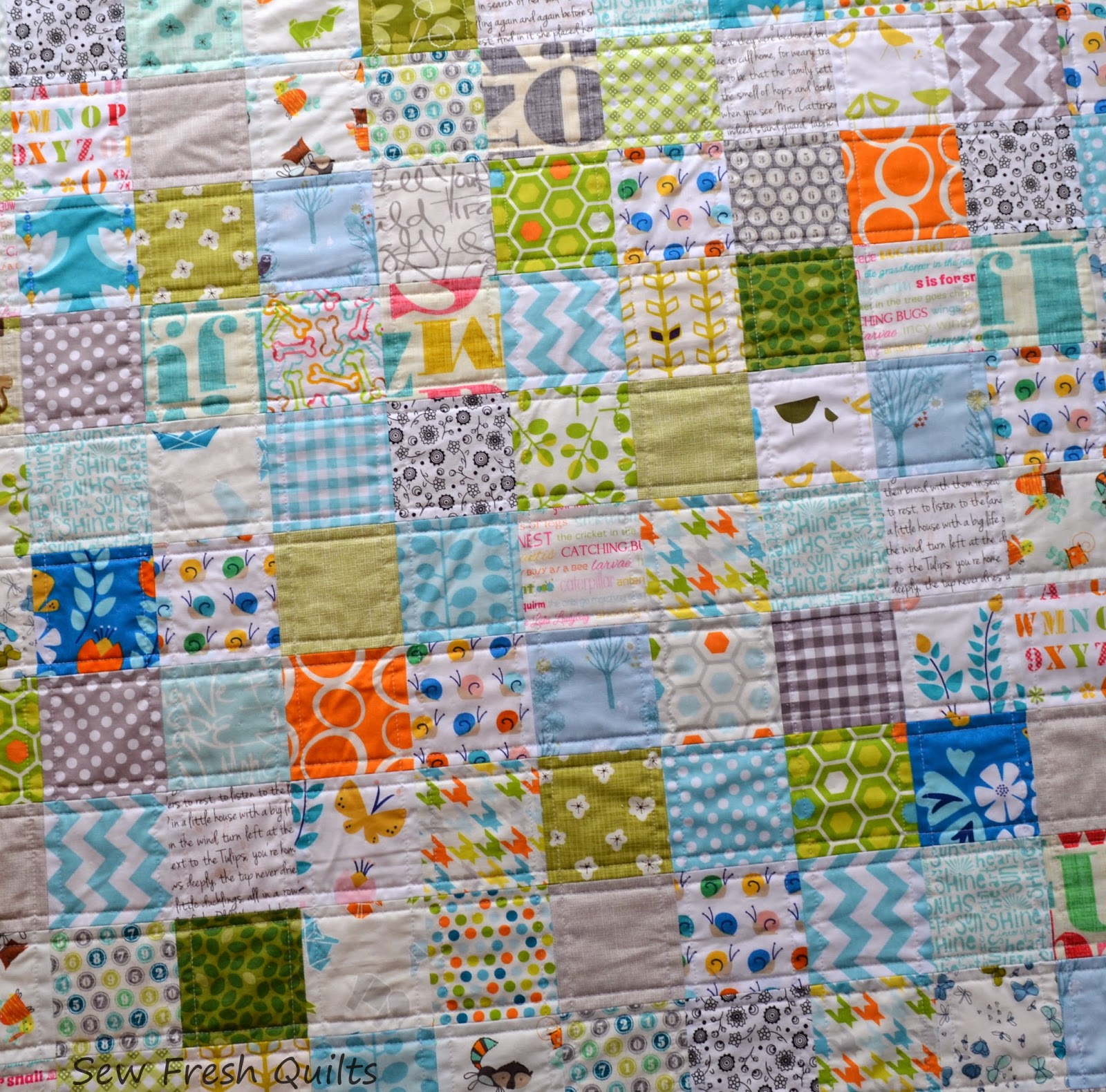 Sew Fresh Quilts A Custom Order Baby Boy Quilt