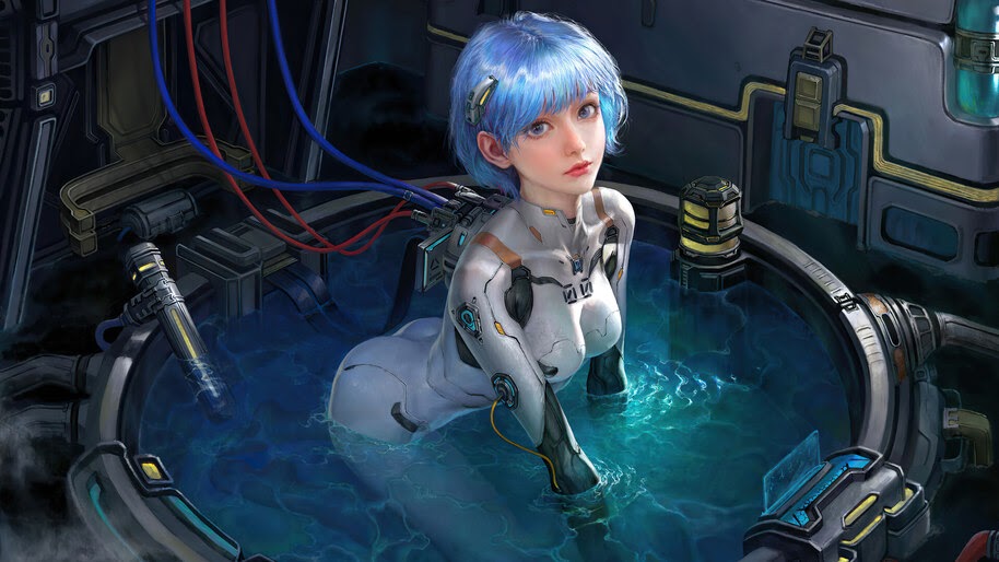Rei Ayanami, Evangelion, 4K, #6.1603