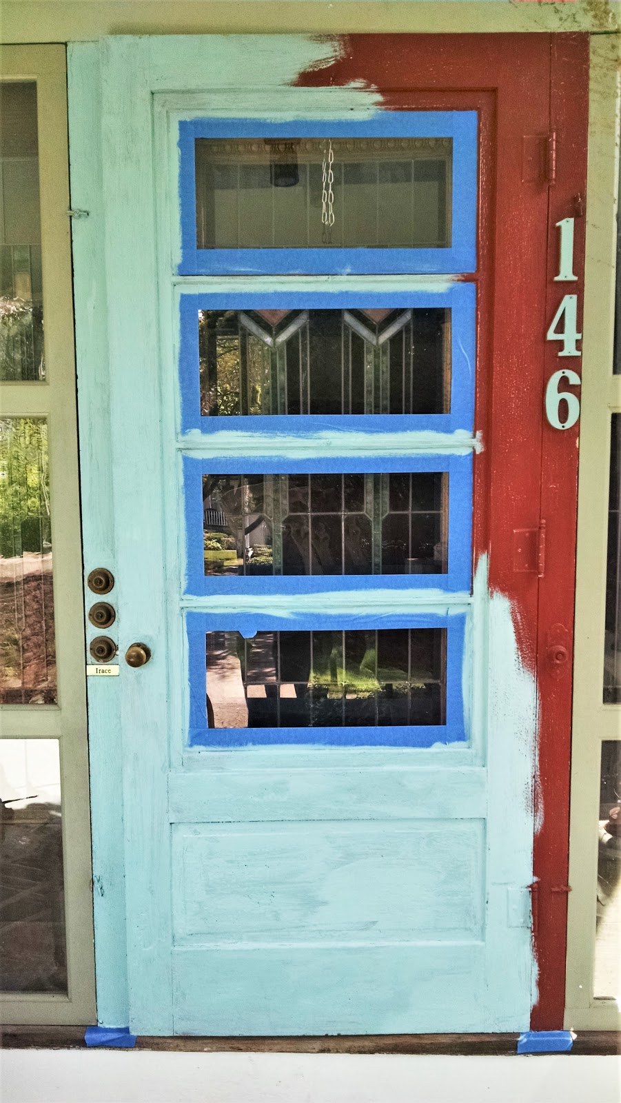 Musings of a Vintage Junkie A Front Door Makeover