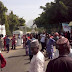 Police barricade N/Assembly Complex, turn back striking workers