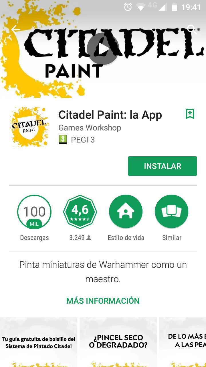 Runequest Redux. Gatadas roleras. Citadel Paint App, guia de pintura