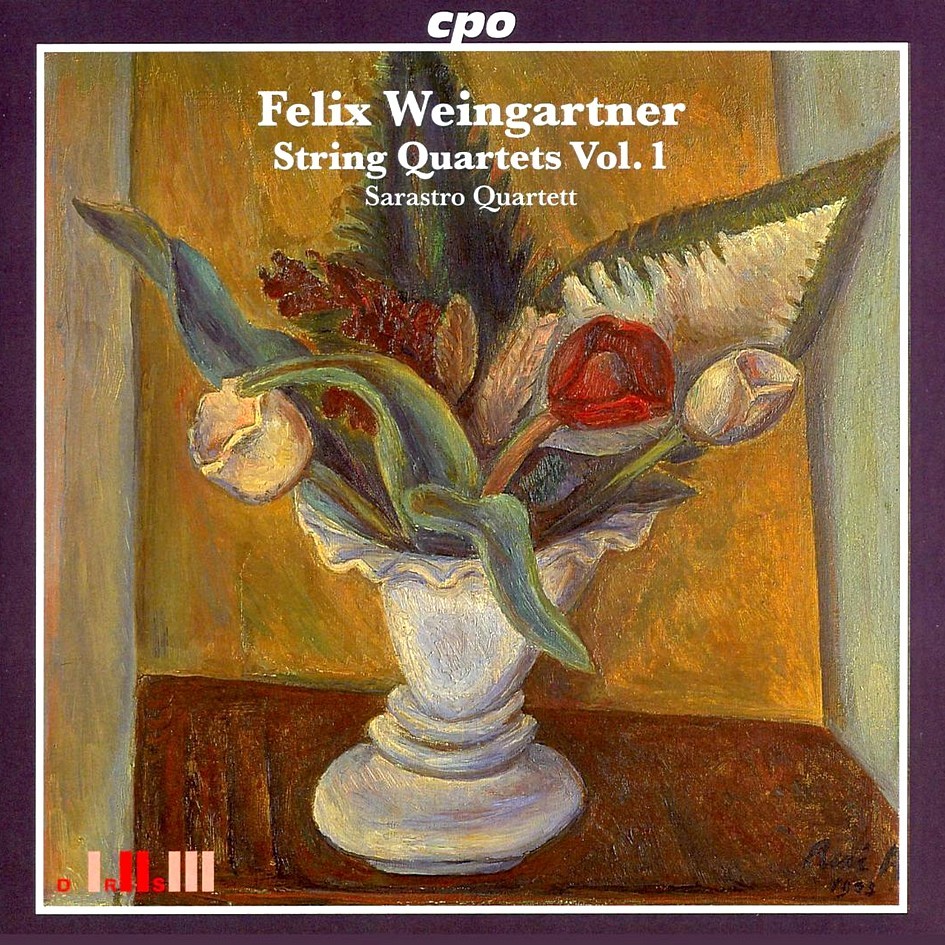 Magical Journey Felix Weingartner String Quartets Nos 1 And 3 Sarastro Quartet