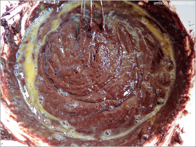 Batido del Pastel de Chocolate con Harina de Almendras