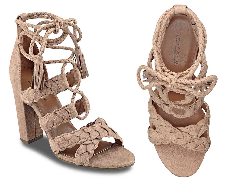 indigo rd gladiator sandals