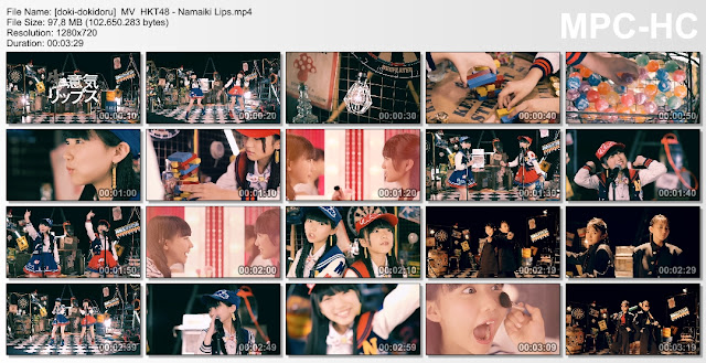 Screenshot ss Download [MV] HKT48 Namaiki Lips (生意気リップス) | Yabuki Nako & Tanaka Miku (2C)