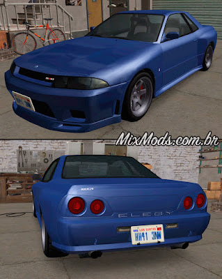 gta sa mod elegy tunável tuning mod gta v convertido