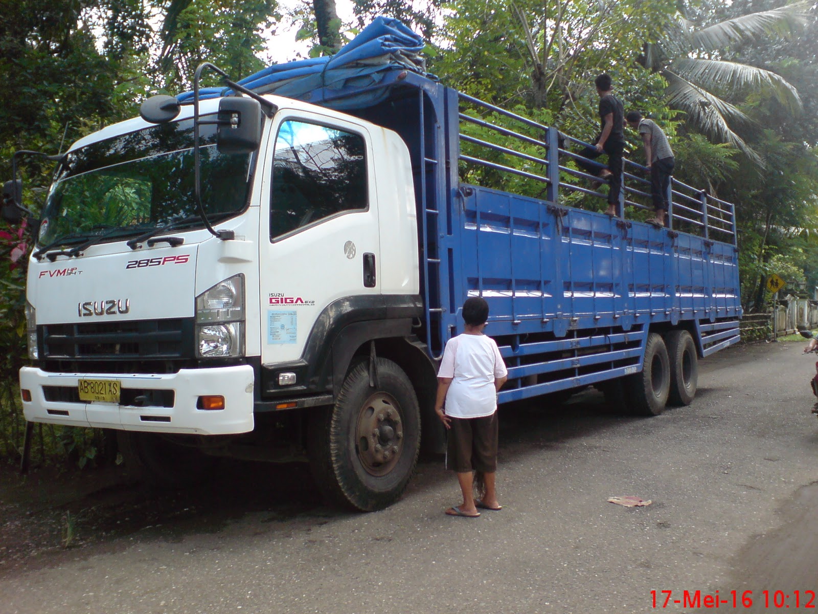 Truck Isuzu Giga Fvm 34w 285 Ps 10 Roda Common Rail