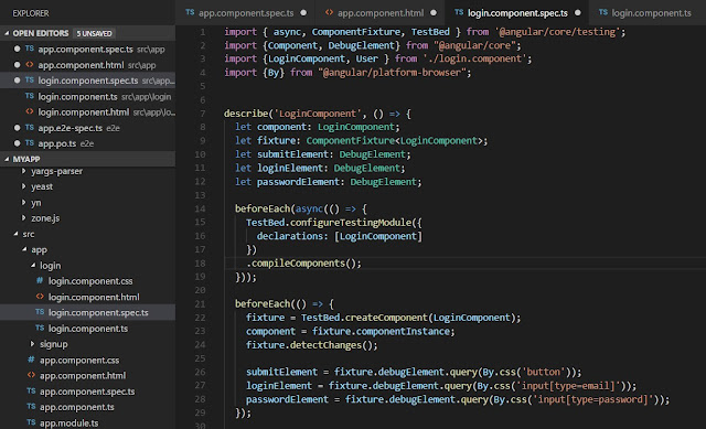 Angular 5 and 4 Unit Test - Karma and Jasmine!