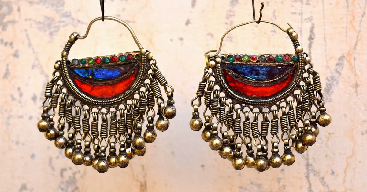 Afghan Kuchi Turkmen Tribal Ethnic Antique Jewelry, Onyx Marble Stone