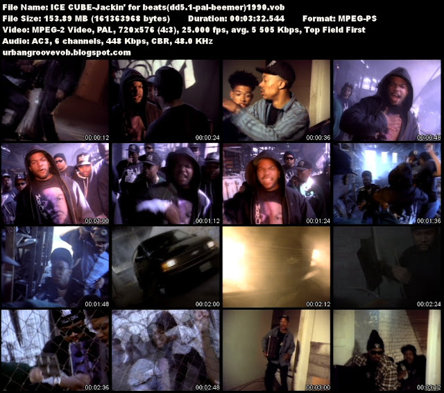 Urban Groove Vob Collection Ice Cube Jackin' For Beats (1990)