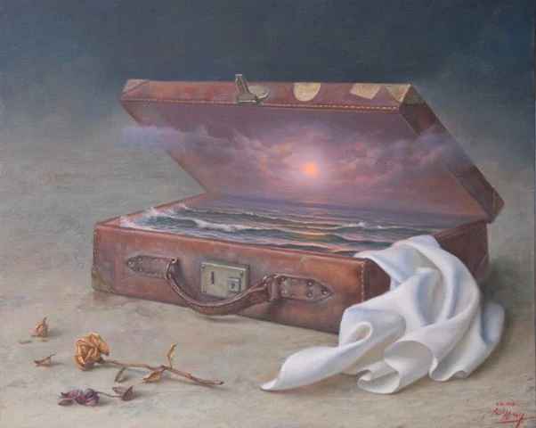 Alex Alemany 1943 | Hyperrealist and Symbolist painter