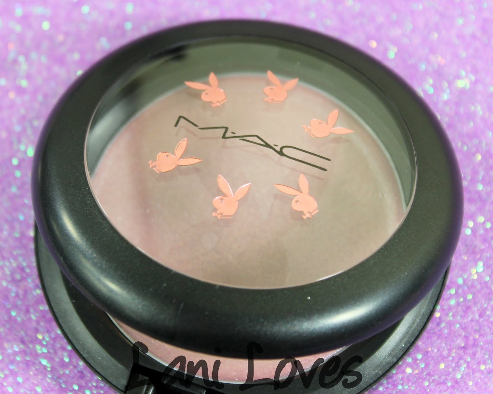 MAC For Playboy - Playmate Pink Glitter Cream Swatches & Review
