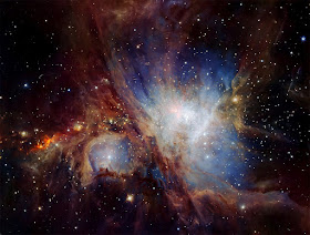 Nebulosa de Orion - infravermelho