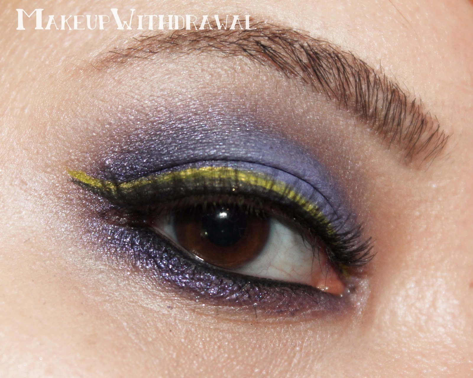 EOTD Purple with a Dash of Lime Makeup Withdrawal