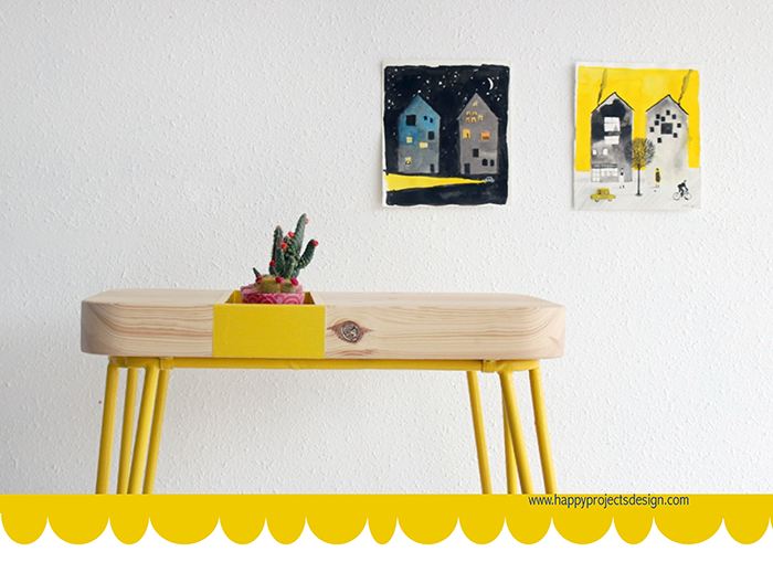 yellow hairpin legs upcycling yellow hairpin legs upcycling