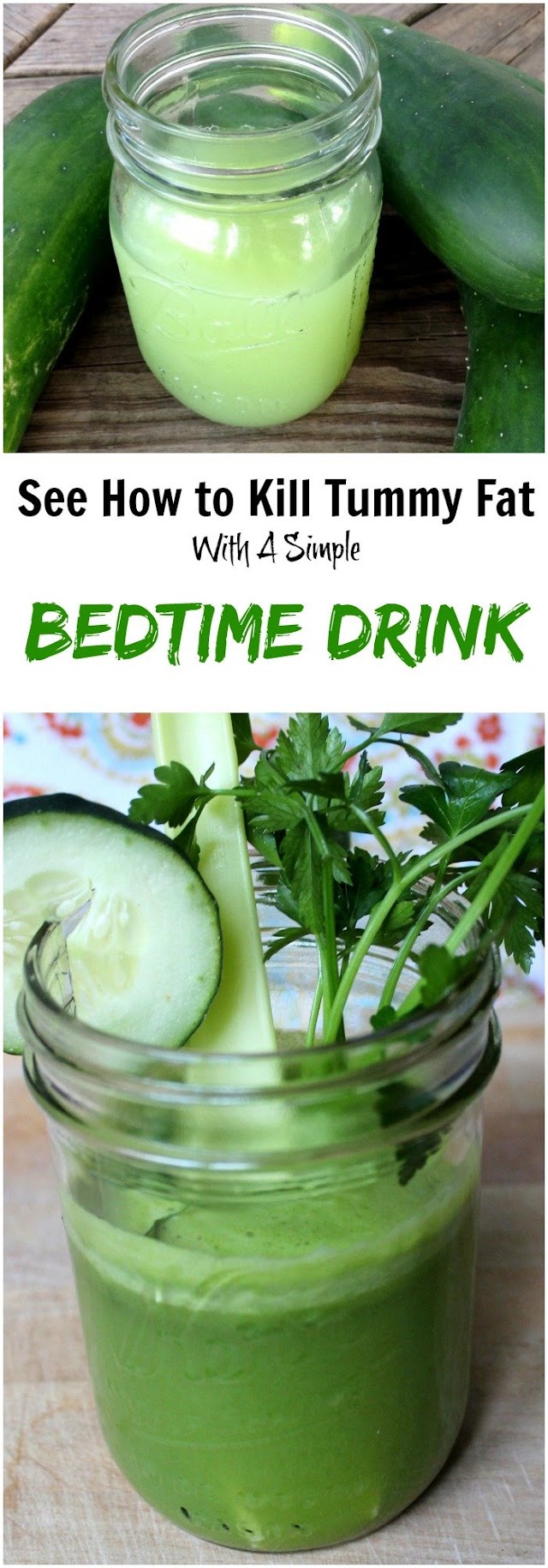 This 1 Simple Bedtime Drink Kills [Tummy Fat] While You Sleep