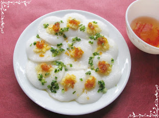 Vegetarian Steamed Rice Cakes in Small Bowls Recipe (Bánh Bèo Chén Chay)  4
