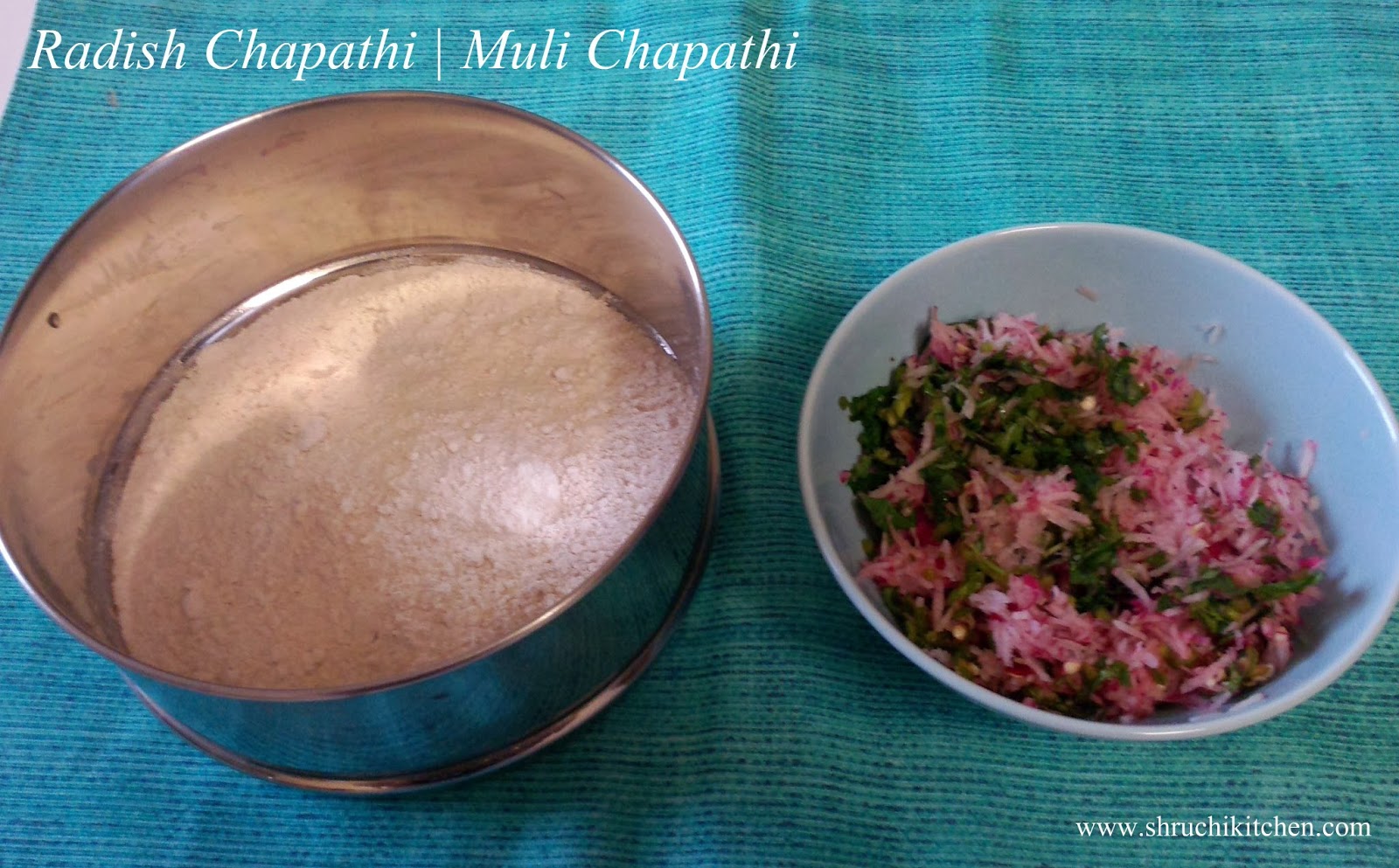 Shruchi Kitchen Radish Chapathi (Muli Chapathi)