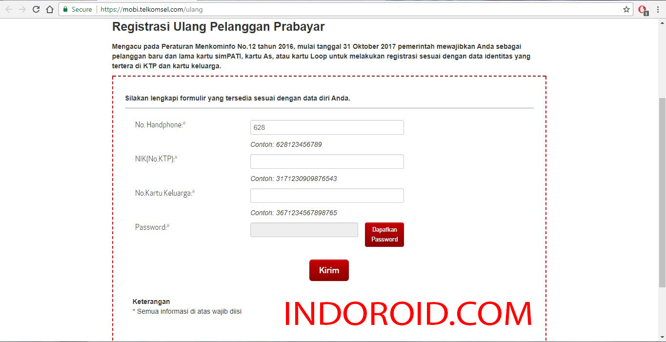 Cara Registrasi Ulang Semua Sim Card Cara Registrasi Ulang Semua Sim Card